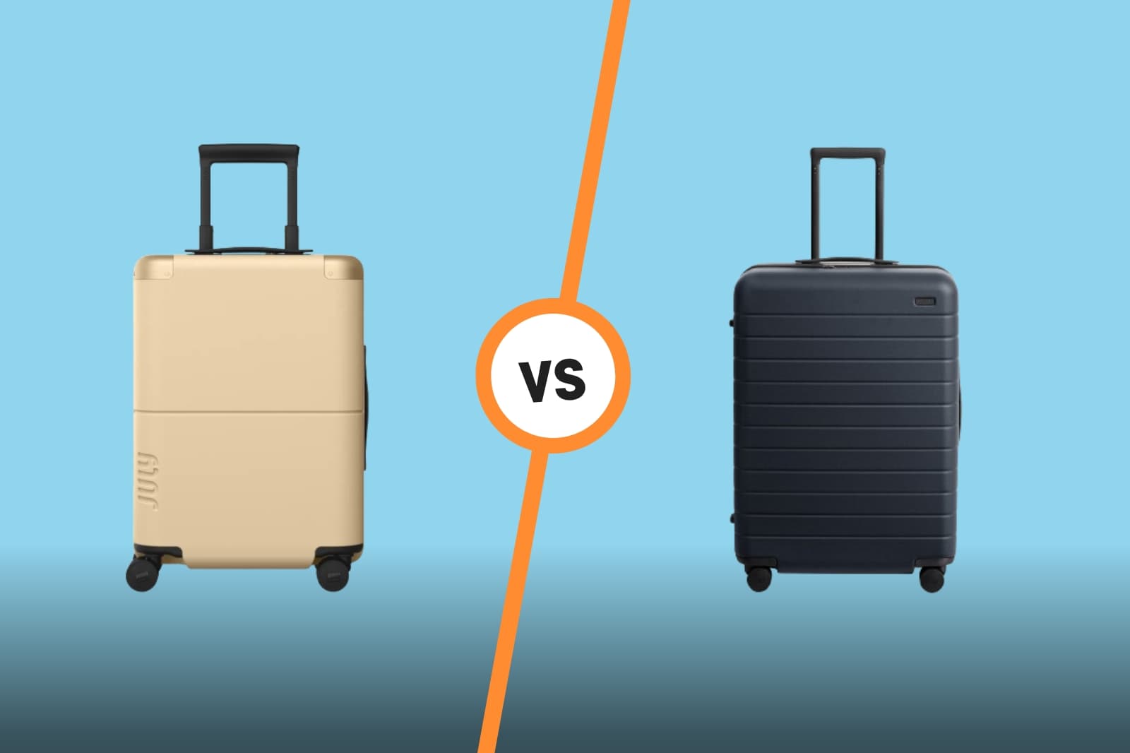 July vs. Away Luggage